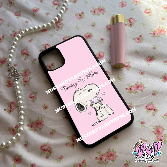roses dog phone case