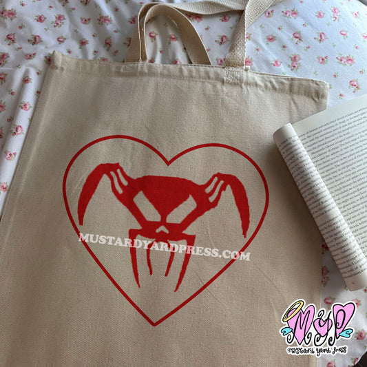 miguel heart tote bag