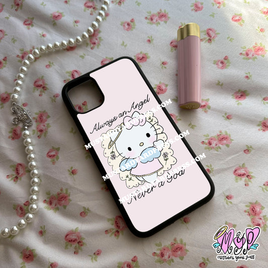 angel kitty phone case