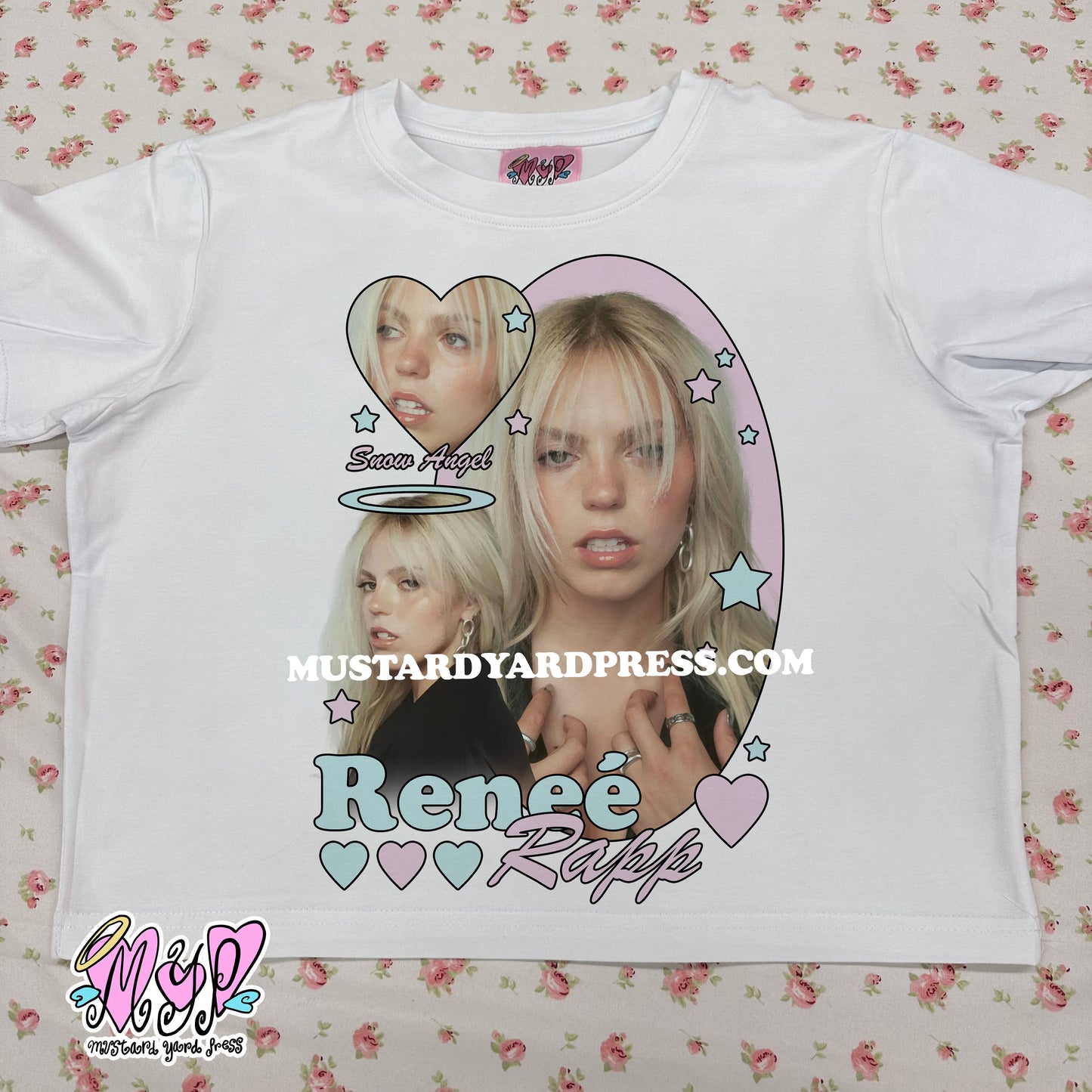 renee angel baby tee