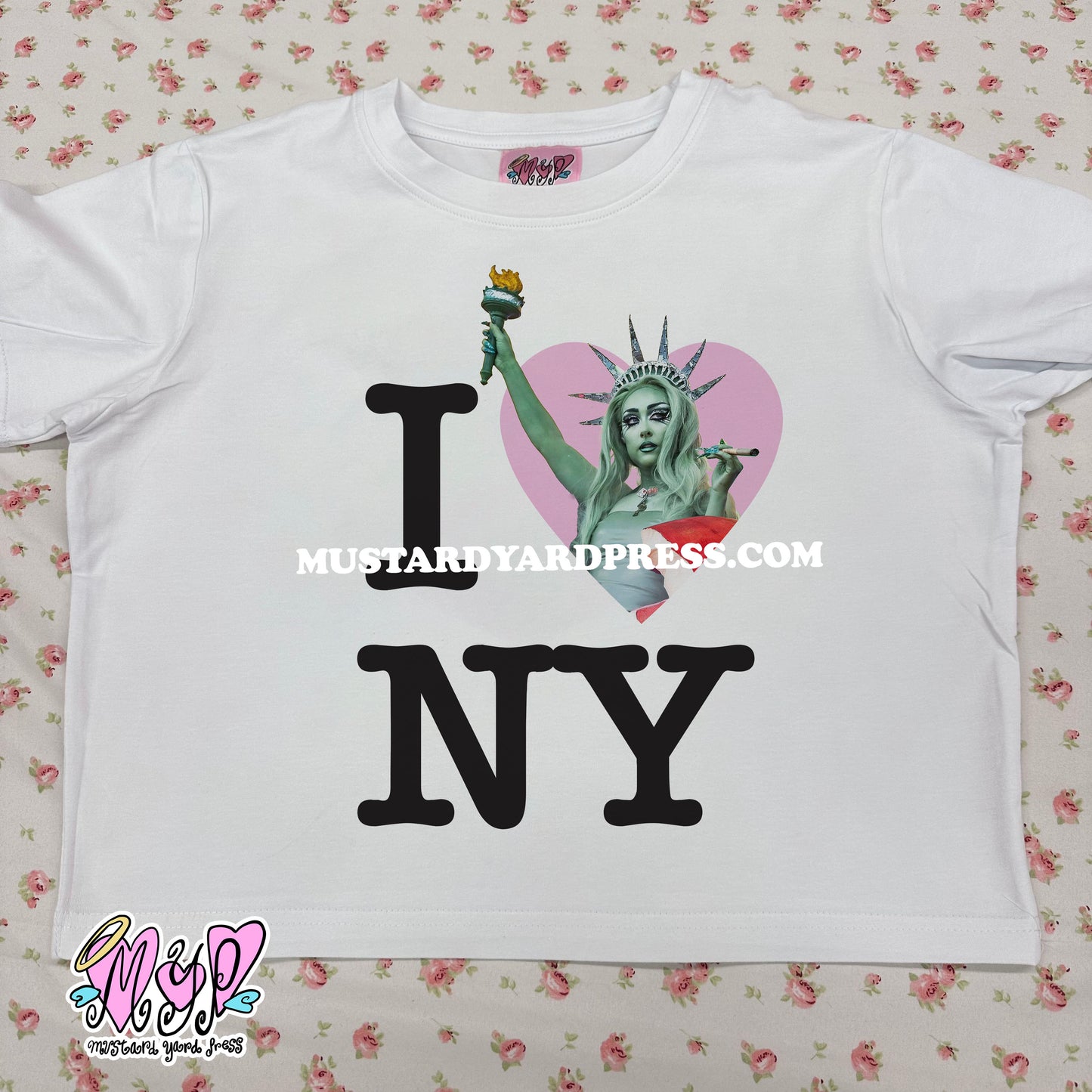 i love ny baby tee