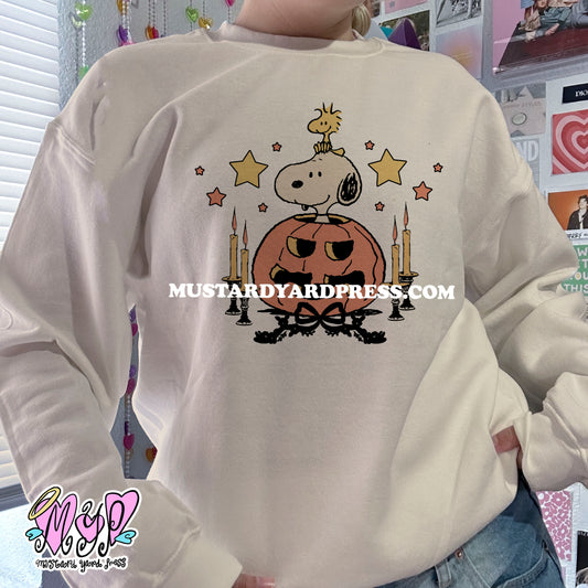 candle dog crewneck