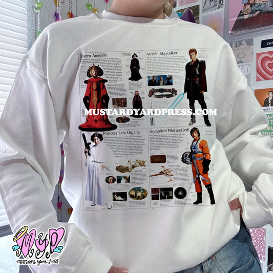 encyclopedia crewneck
