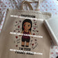 angel nikki tote bag