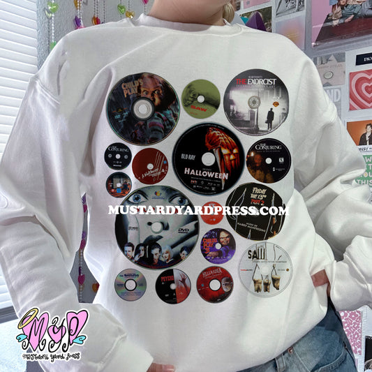 horror cds crewneck