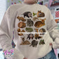 fall animals crewneck