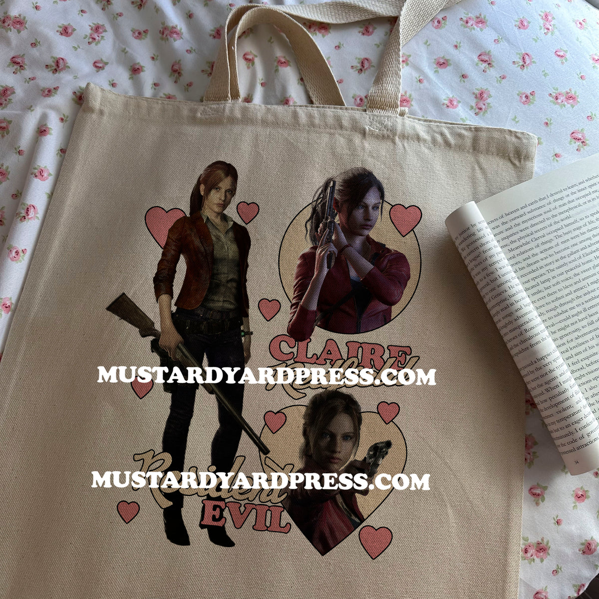 claire tote bag