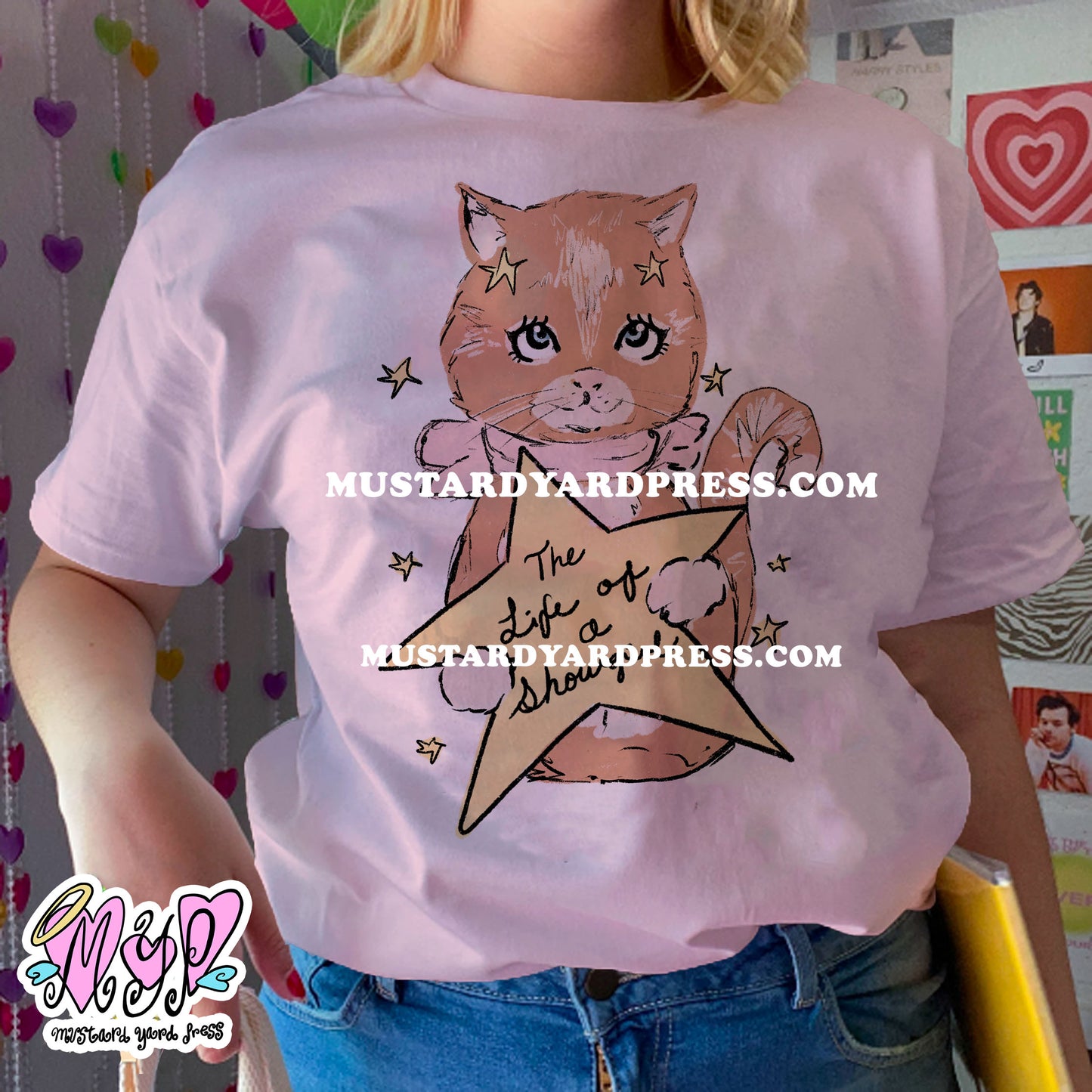 show life cat t-shirt
