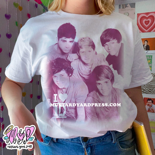 1d portrait t-shirt