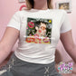 kiss disco stickers baby tee