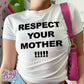 respect baby tee