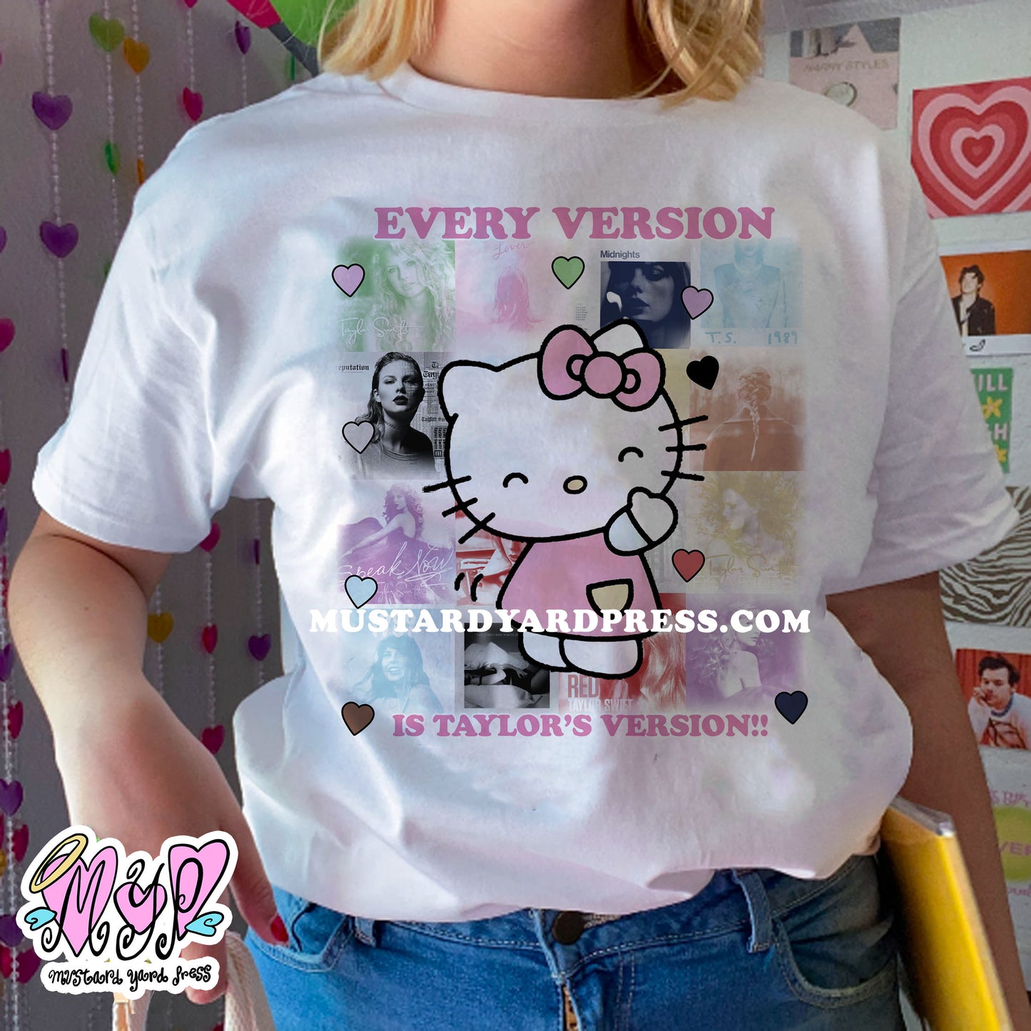 kitty albums t-shirt