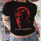devil black baby tee
