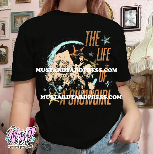 show life moon t-shirt
