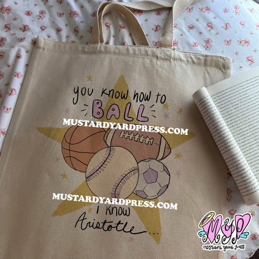 high school tote bag