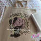rabbit tote bag