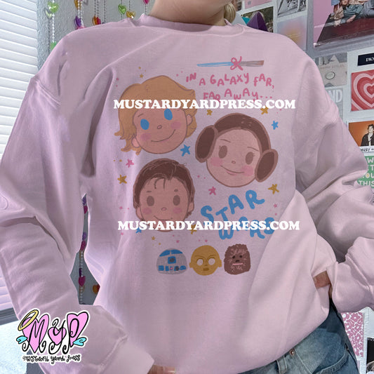 original trio doodle crewneck