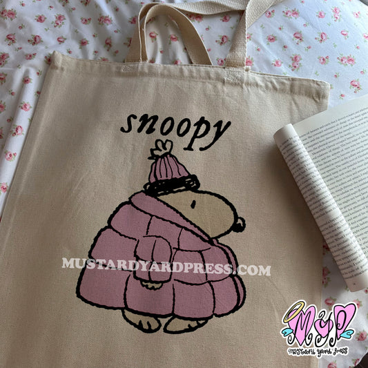 cozy tote bag