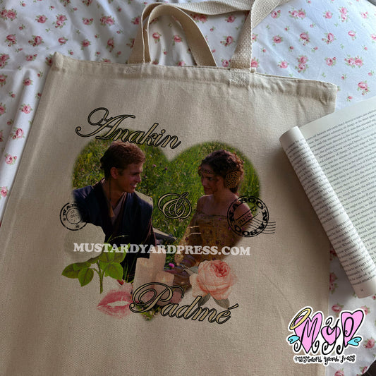 lovers picnic tote bag