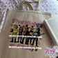 5 nights colors tote bag