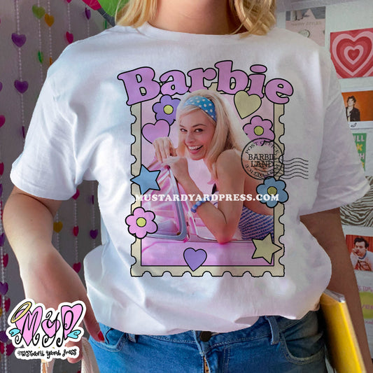 doll stamp t-shirt