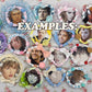 custom sweet deco button pin