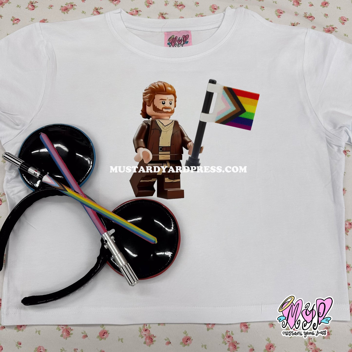 galaxy pride (ALL CHARACTERS) baby tee