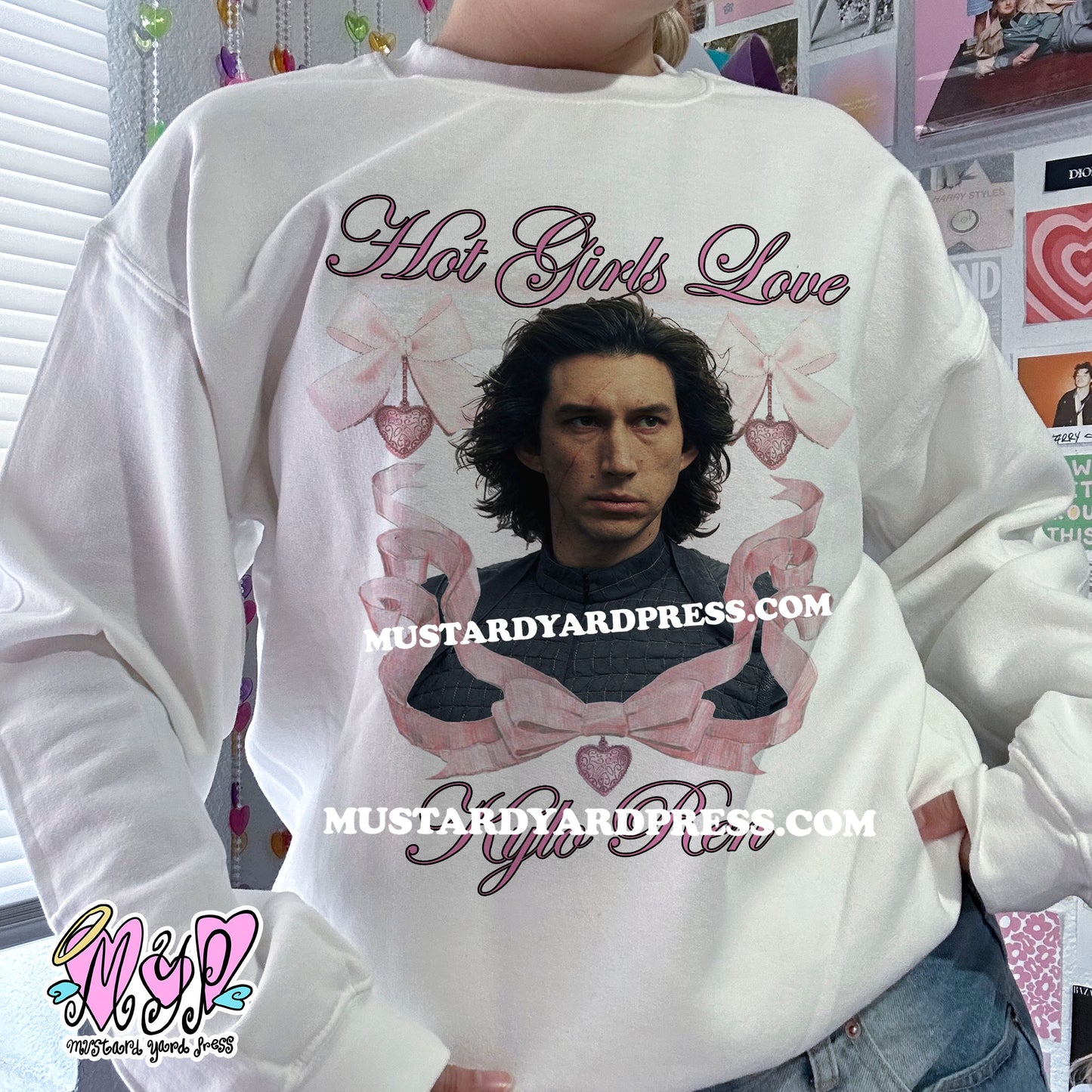 hot girls love ben crewneck