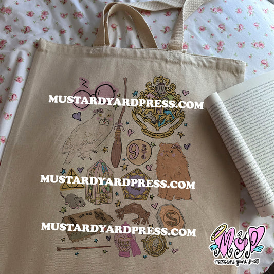 magic doodles tote bag