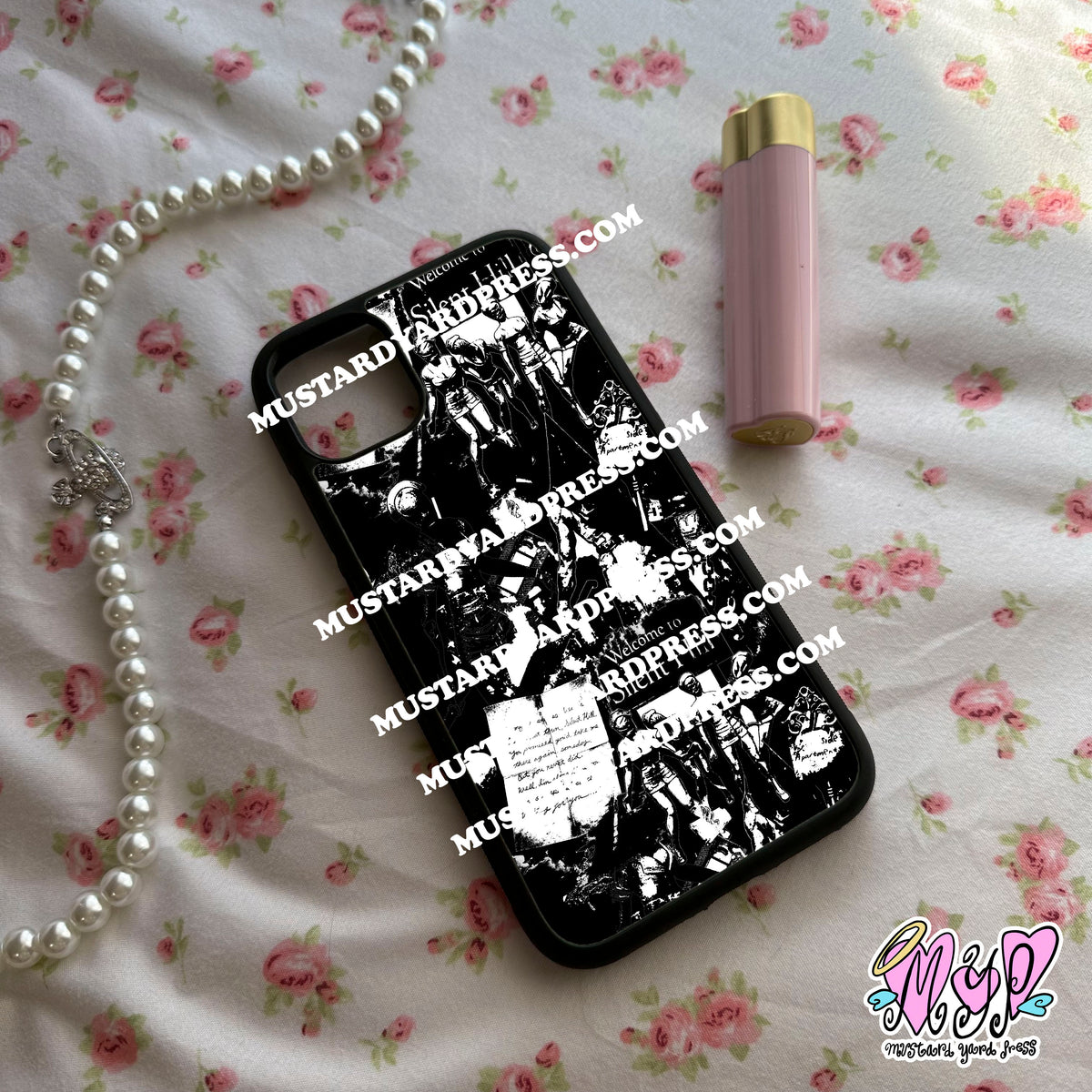 silent collage phone case