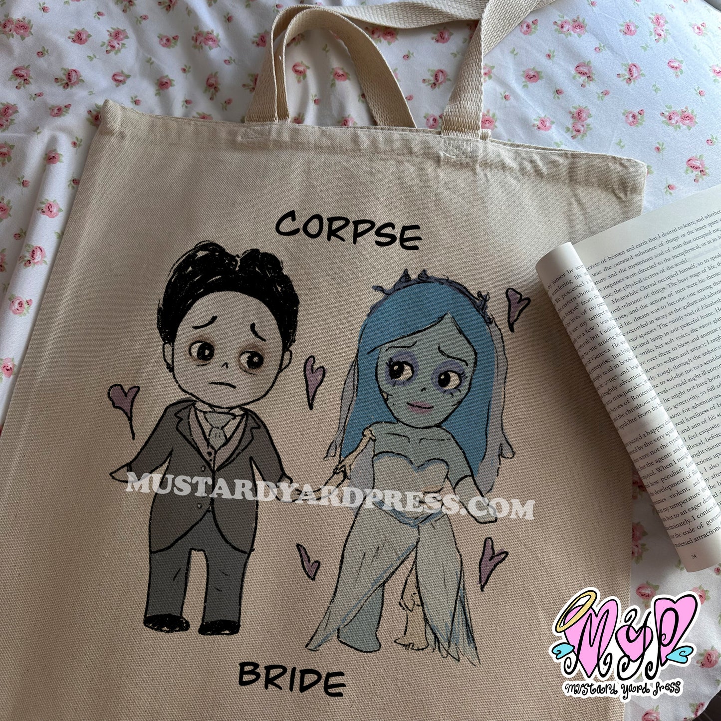 corpse cuties tote bag