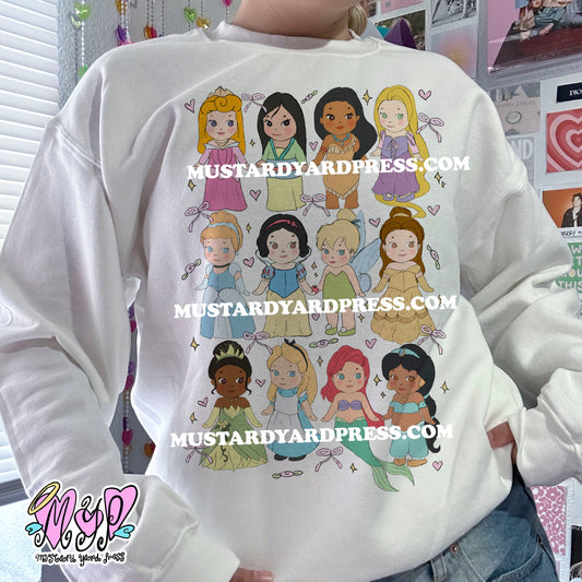 princesses crewneck