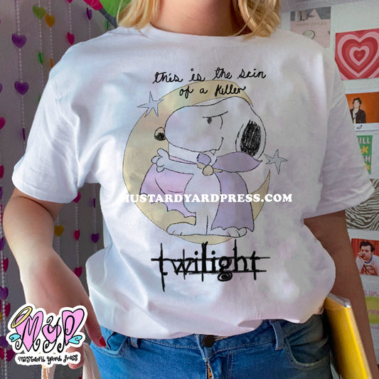 twilight dog t-shirt