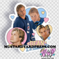 dean mini sticker