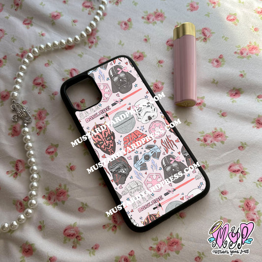 dark doodles phone case