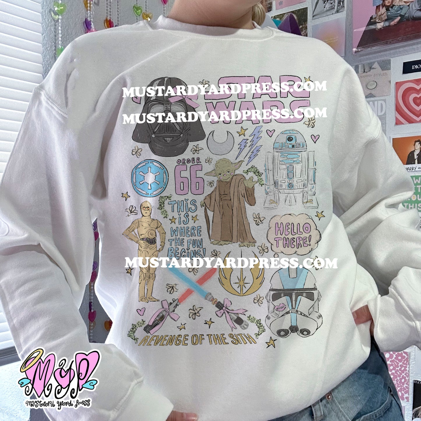 revenge doodles crewneck