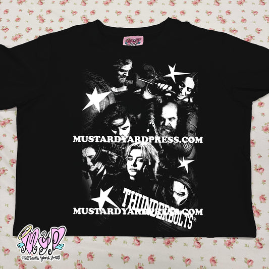 thunder black baby tee