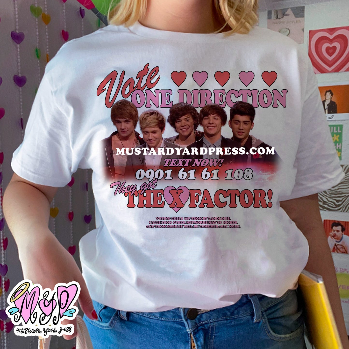 vote 1d t-shirt