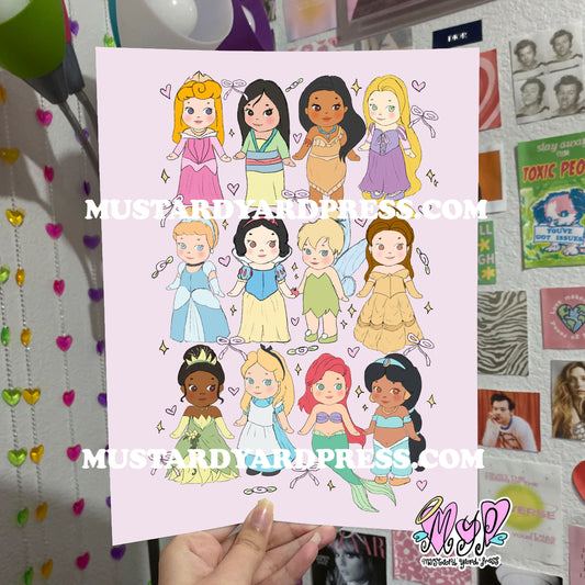 princesses poster