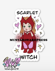 witch cutie mini sticker