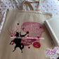 sleepy tote bag