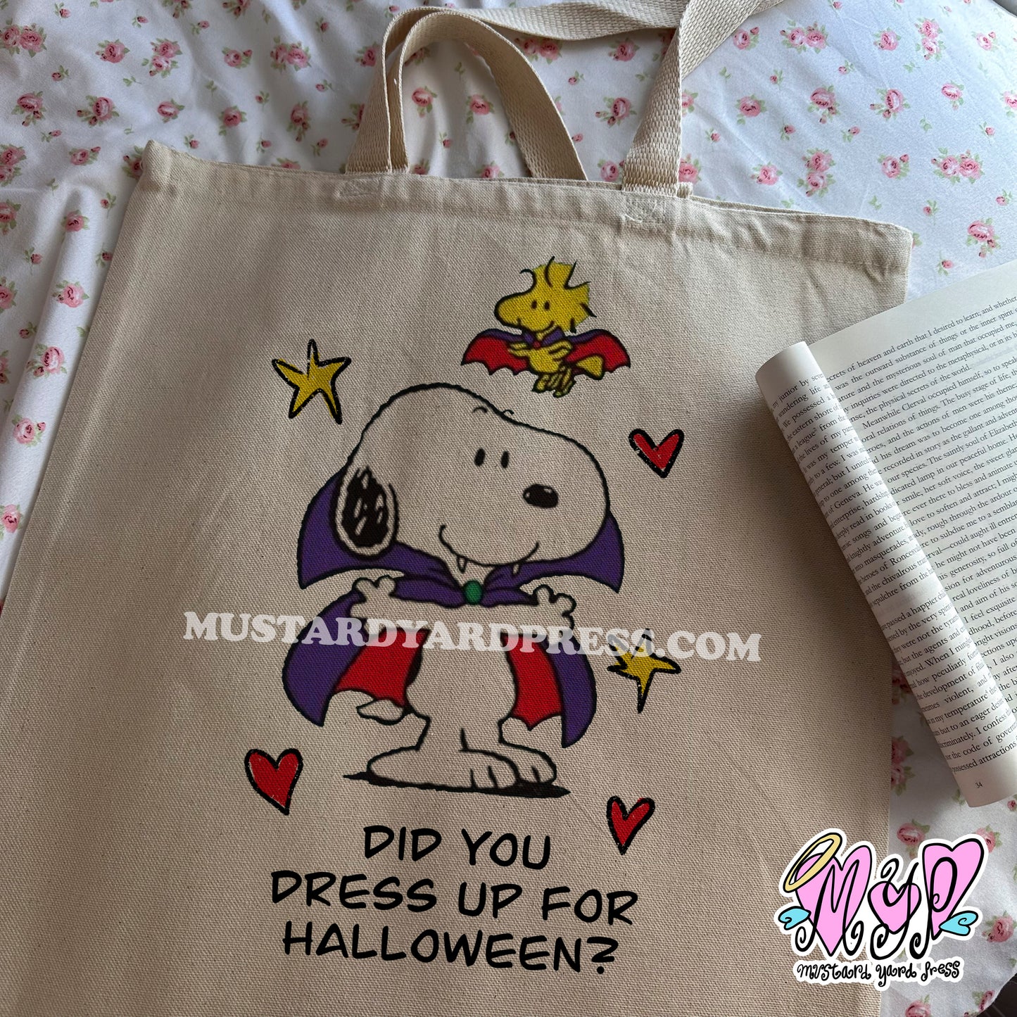 little freak halloween tote bag