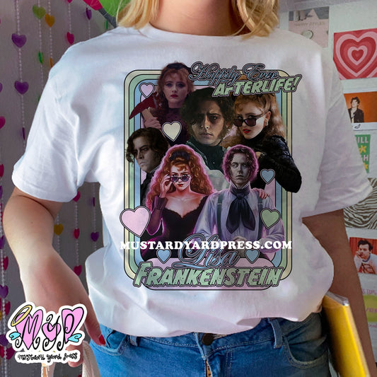 lisa poster t-shirt