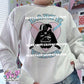 dark ani heart logo crewneck