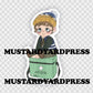 bryan cutie mini sticker