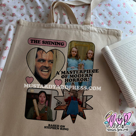 shining tote bag