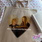 kyle and zoe tote bag