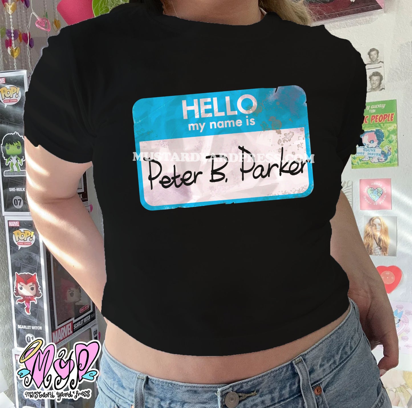 peter tag baby tee