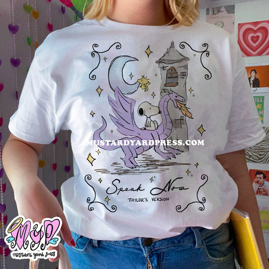 fairy tale dog t-shirt