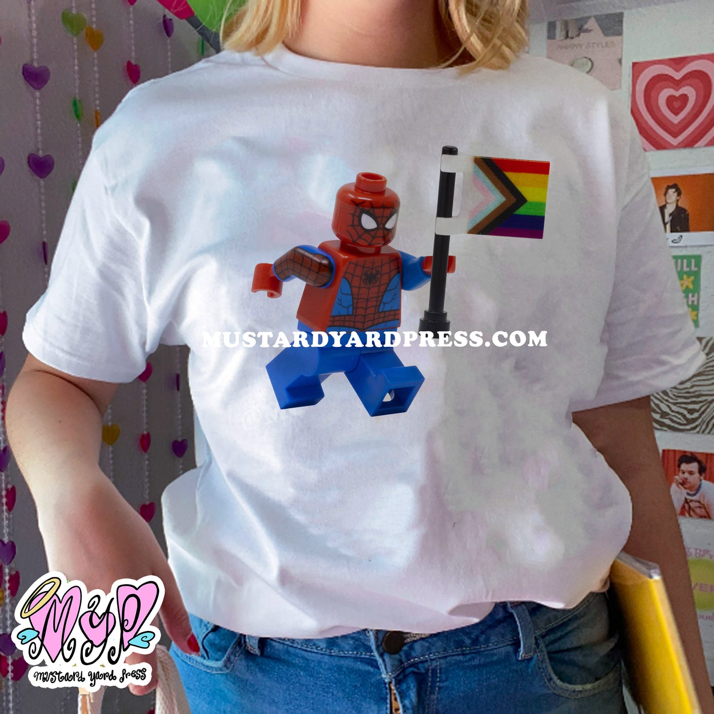 hero pride (ALL CHARACTERS) t-shirt